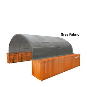 Tenda Container a Doppia Struttura 40FT X 40FT con Copertura in PVC Resistente da 21 oz TMG DT4041C (Precedentemente DT4040C) - Product Image 4