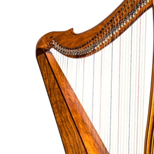 Arpa Irlandesa Hecha a Mano de Primera Calidad con Elegante Construcción de Madera para Conciertos y Decoración del Hogar - Product Image 6