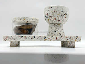 Ensemble de brûleur d'encens en bois de santal étoilé de luxe, encens traditionnel arabe, cadeau religieux du Ramadan, boîte cadeau - Product Image 3