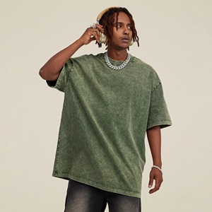 Camiseta Personalizada para Hombre, Talla Grande, 100% Algodón, Bordado en Caliente, Estilo Vintage, Camiseta de Alta Calidad, Ropa al por Mayor - Product Image 5
