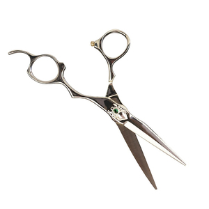 Ciseaux de barbier de 6 pouces, lames aiguisées en acier inoxydable, finition miroir, pour la coupe de cheveux, usage professionnel en salon. - Product Image 5