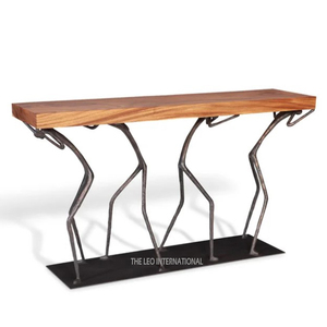 Mesa Consola de Acero Inoxidable Fundido de Lujo, Moderna, para Hotel, Restaurante y Decoración del Hogar, al Mejor Precio al por Mayor - Product Image 5