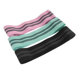 Banda Elástica para Levantamiento de Cadera y Sentadillas Profundas - Banda de Resistencia para Yoga de Tela de Poliéster, Duradera, Portátil, con Resistencia Ligera/Media/Alta para Cadera - Product Image 2