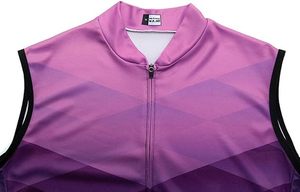 เสื้อแจ็คเก็ตปั่นจักรยานแขนกุดสำหรับผู้ชาย สีไล่ระดับ ระบายอากาศได้ดี น้ำหนักเบา กันลม สำหรับแข่งจักรยาน ผลิตจากโพลีเอสเตอร์ 100% - Product Image 3