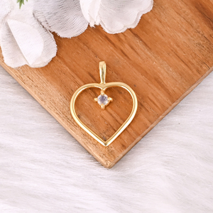 Trendy Heart Shaped Natural <b>Rainbow</b> Moonstone Brass Gemstone Pendant Classic Gift For Women - Product Image 4