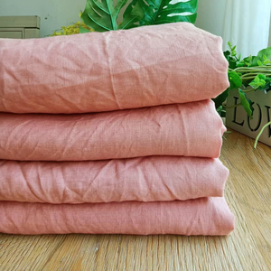 100% Linen Waterproof Duvet Cover Set 5 Pcs Hotel & Home Use <b>Flat</b> Fitted Sheet Set - Product Image 5