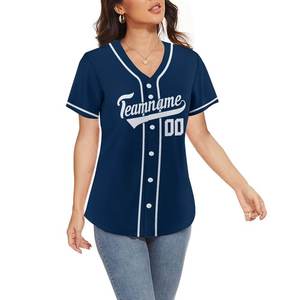Maillots de softball pour femmes, uniformes en mesh respirant, pack d'équipe OEM, expédition rapide, vente en gros - Product Image 1