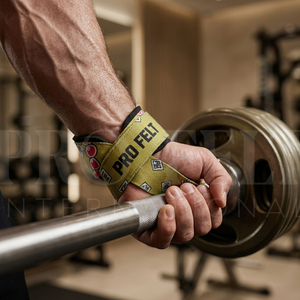 Nouvelles sangles de levage personnalisées 2026 en coton pour le soutien des poignets, idéales pour la musculation, le powerlifting et l'entraînement de fitness - Product Image 4