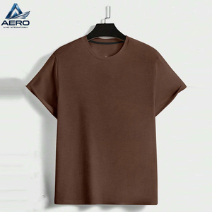 Camiseta Casual para Hombre, Corte Holgado, 100% Algodón, Diseño Liso, Bordado 3D, Impresión Digital, Tejido de Punto de 300 Gramos, Diseño en Blanco - Product Image 1