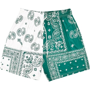 Shorts de sport légers en mesh pour homme, motif paisley, respirants, pour le basketball et la gym - Product Image 3