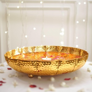 Hammered Metal Candle Holder Latest Design Golden Color Indoor Hanging Candle Holder for Home Decor at Good Price - Product Image 4