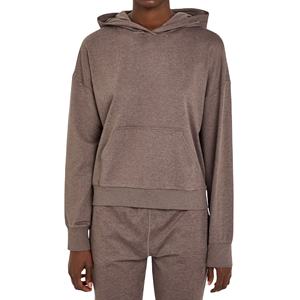 Sudadera con Capucha para Mujer al por Mayor 2026, Personalizada, de Poliéster/Algodón, Felpa Francesa, Corte Holgado, Informal, OEM, con Insignia - Product Image 1