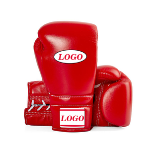 Ensemble de boxe avec logo personnalisé, kit de frappe professionnel, respirant, durable, fabriqué en cuir véritable, ensemble de sparring MMA pour adultes - Product Image 2