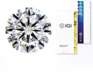 Diamant créé en laboratoire Royal Brilliance 1,50-1,60 CT |   Certifié IGI |   D-E |   VVS2-VS1 |   Pierre certifiée de luxe |   pour la fabrication de bijoux - Product Image 4