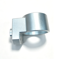 Support de fixation de moteur en alliage d'aluminium de précision CNC pour bras robotique, pièces usinées sur mesure