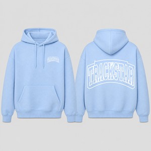 เสื้อฮู้ดดี้ Trackstar ไซส์ใหญ่ ปักลายตามสั่ง ผ้าคอตตอนผสมขนแกะ ใส่ได้ทั้งชายและหญิง เสื้อผ้าลำลองสำหรับฤดูหนาว รับผลิตแบบ OEM ODM สีตามสั่ง รุ่น TS-HD-012 - Product Image 1