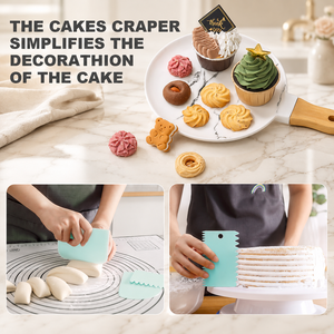 Ensemble de 15 pièces pour la décoration de gâteaux, comprenant des poches à douille réutilisables en TPU, des embouts en acier inoxydable et un grattoir à pâte pour la décoration DIY de cupcakes - Product Image 2