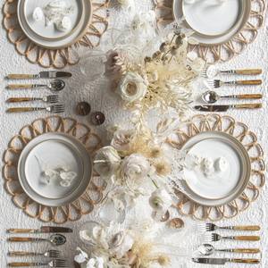 Set de table en rotin de style bohème écologique, tissé à la main, non toxique, réutilisable, épaisseur 10 mm, couleur et forme personnalisées, fabriqué au Vietnam - Product Image 4