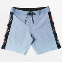 Shorts en coton délavé à l'acide pour hommes, shorts de surf, shorts de plage pour hommes, shorts de bain, shorts de surf