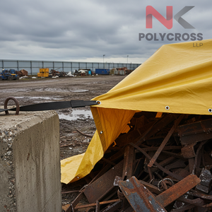 Lona de Poliéster Reforzada de Alta Resistencia con Cuerdas y Ojales Antioxidantes para Uso Industrial y en Exteriores - Product Image 4