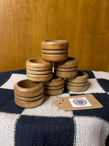 Anillo para Servilletas de Madera Hecho a Mano, Ecológico, Decorativo de Lujo para Mesa de Comedor, Accesorios para Hotel - Product Image 5