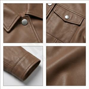 Chaquetas de Lona y Cuero Casuales y Elegantes de Invierno para Hombre y Mujer, de Primera Calidad, con Logotipo Personalizado, Nuevo Diseño Moderno, Transpirables y de Bajo Precio - Product Image 4