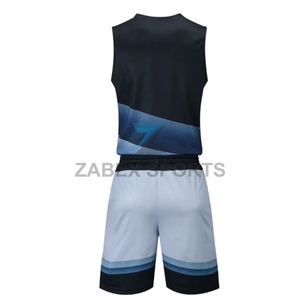 ชุดเสื้อเจอร์ซีย์บาสเก็ตบอลแบบระบายอากาศได้ดี ขนาดพลัสไซส์ สำหรับฝึกซ้อม พร้อมลายพิมพ์แบบซับลิเมชั่น แห้งเร็ว ชุดยูนิฟอร์มกีฬาสำหรับนักกีฬา - Product Image 2