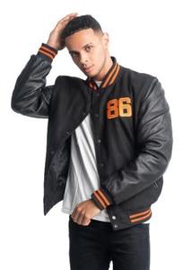 Blouson Bomber Homme Slim Fit en Laine OEM, Broderie Chenille Personnalisée, Style Letterman Varsity, Respirant, Polaire Hiver Long - Product Image 2