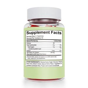 Meelefu Tart <span class=keywords><strong>Cherry</strong></span> Gummies - 3000mg Tart <span class=keywords><strong>Cherry</strong></span> Extract mit Sellerie samen für Gelenk, Immun gesundheit, Schlaf - Product Image 5