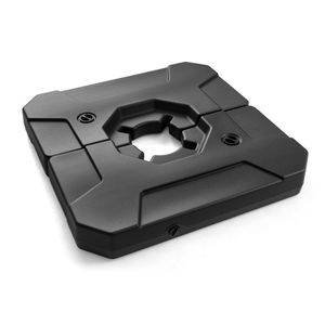 Base per Ombrellone a Braccio in HDPE Rinforzato a 2 Pezzi con Valvola di Riempimento e Scarico Facile, Riempibile, per Ombrelloni da Spiaggia - Product Image 3
