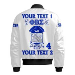Veste de Sororité et de Fraternité Grecque pour Hommes, Patchs Brodés Personnalisés, Vestes Varsity Unisexe en Soie Satinée, Fraternités Collégiales Alpha - Product Image 2
