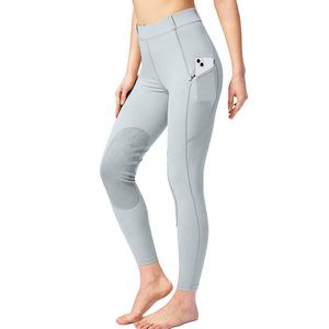 Culotte à séchage rapide Performance Leggings Poche Impression en silicone Pantalon de sport équestre en plein air Jodhpur et culotte - Product Image 1