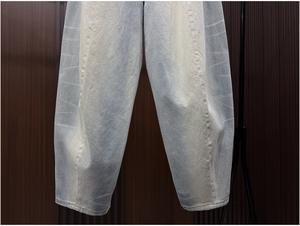 Pantalones Casuales de Verano 2026 para Hombre, Jeans Rectos de Diseño, Marca de Moda Exclusiva, 100% Algodón, Transpirables y Ligeros, para un Estilo Moderno - Product Image 2