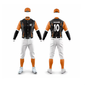 Uniforme de Softbol Juvenil de Alta Calidad, Personalizado con Nombre y Número, Uniforme de Béisbol para Adultos - Product Image 1