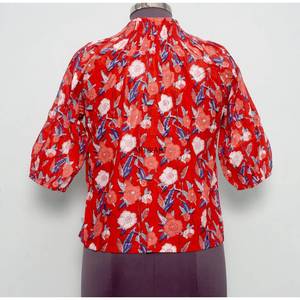 Blusas de Mujer Cómodas, Elegantes y Dulces de Estilo Vintage con Estampado Floral, 100% Algodón, Transpirables y de Diseño Ecológico para Mujeres Activas - Product Image 6