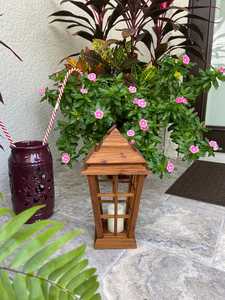 Portavelas de Madera Rústico, Linterna Decorativa Cortada con Láser para Centro de Mesa de Boda, Decoración del Hogar, Linternas Navideñas Vintage - Product Image 4