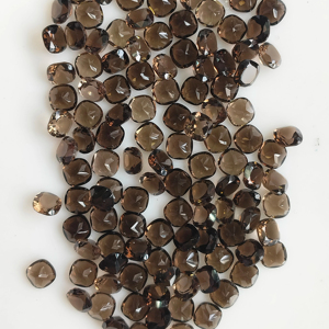 Cuarzo Ahumado Natural de 5MM, Corte Cojín, Piedra Preciosa Suelta de la Mejor Calidad para la Fabricación de Joyas - Product Image 3