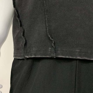 Camiseta Casual de Manga Corta para Hombre, Cuello Redondo, Tejido de Punto, Color Negro, Corte Regular, Diseño Liso - Product Image 5
