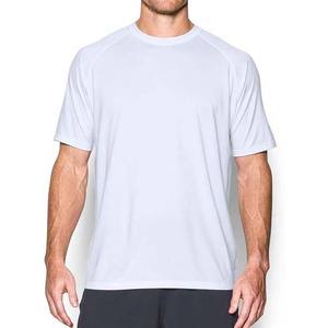 Camiseta Deportiva Personalizada de Alta Calidad para Hombre, de Algodón/Poliéster, Transpirable, para Entrenamiento Físico, Secado Rápido, Tejido Jersey de 200g - Product Image 1