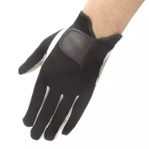 Gants de golf en cuir Cabretta véritable, fabriqués sur mesure, respirants, pour droitiers et gauchers, avec logo en caoutchouc pour le sport - Product Image 3