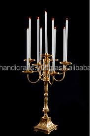 Polished Menorah Candle Stand Custom Decor Candelabra Candlesticks Multi <b>Branch</b> Indoor Home Decor Designs Metal Candle Holders - Product Image 5
