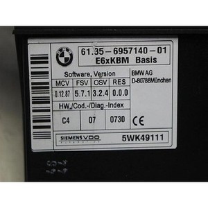 ECU และโมดูลคอมพิวเตอร์มือสองสำหรับรถยนต์ซีรีส์ 5 รุ่น 6135695714001 - Product Image 6