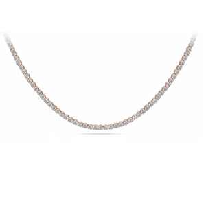 Collar de cadena de plata de ley 925 con moissanita, diseño de onda de agua, para mujer, VVS1, color D, pasa el test de pureza, estilo Iced Out, moderno, regalo de boda, joyería - Product Image 3
