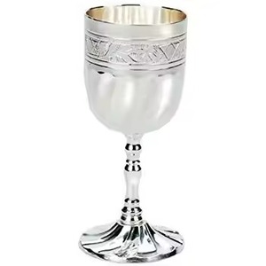 Crafted Metal Wine Goblet Fine Wine Cup for Dining <b>Table</b> and Event Setup - Product Image 2