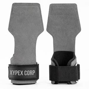 Agarraderas de Mano Ajustables Personalizadas de Cuero Vacuno Resistente, Ligeras, Suaves y Antideslizantes para Entrenamiento - Product Image 5