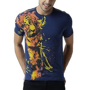 2025 Nueva camiseta de moda superventas para hombres MOQ bajo 100% calidad orientada a la exportación diseño personalizado Camiseta de manga corta - Product Image 3