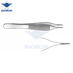 Pinzas Micro-Adson de 12 cm / 4-3/4 Pulgadas, Instrumento Quirúrgico de Acero Inoxidable con Hoja Dentada para Tejidos de Precisión - Product Image 6