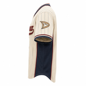 Camiseta de Béisbol Antibacteriana con Estampado Personalizado para Hombre, OEM, de Secado Rápido, con Botones, Uniforme de Equipo de Softbol, Deportivo, de Alta Calidad - Product Image 5