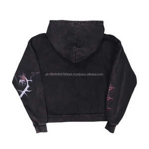 Mens Cotton Fleece Tracksuit Waseem Impex Customizable OEM Sweatsuit Highly Demanded Winter XL Sets Trending Printed Technics - Product Image 5