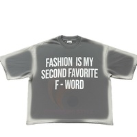 T-shirt pour homme de haute qualité 100% coton, poids lourd, respirant, col rond, couleurs personnalisées, logo personnalisé, coupe ample, manches courtes